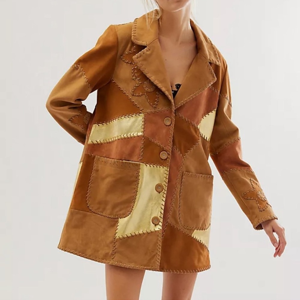 NWOT We The Free Flowers on the Wall Coat